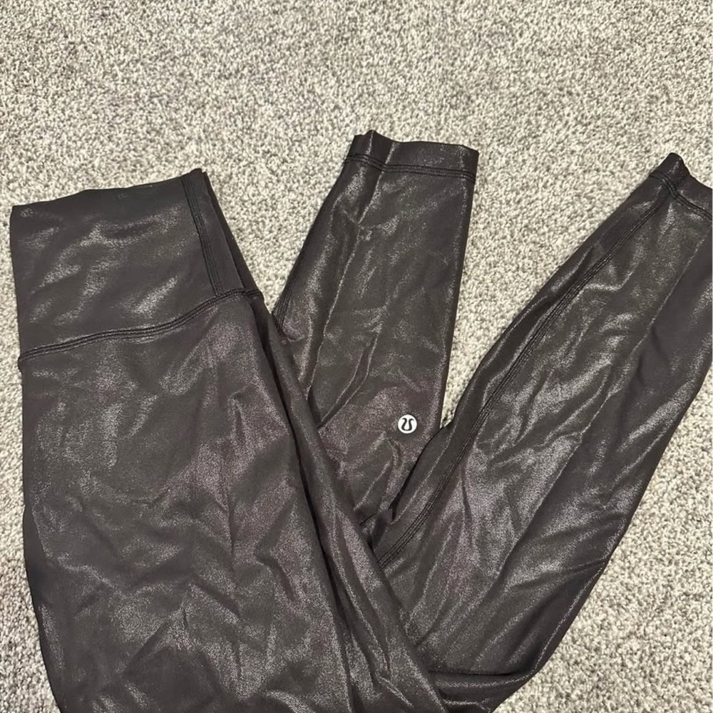 Lululemon limited edition foil leggings